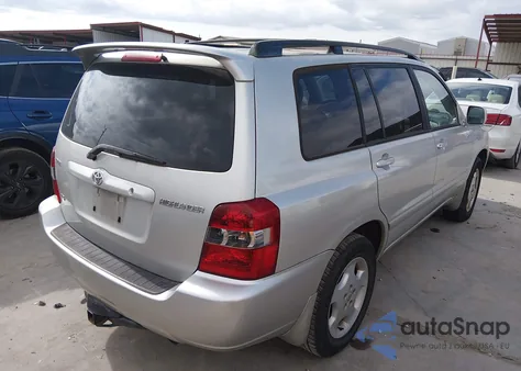 2005 Toyota Highlander Limited V6 from USA, damaged, VIN JTEDP21A750055886